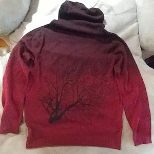 Ombre Turtleneck sweater